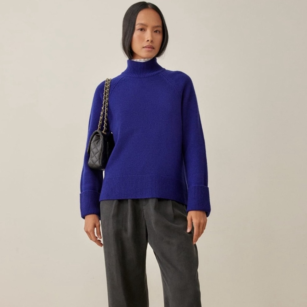 Reformation Cashmere Turtleneck Sweater